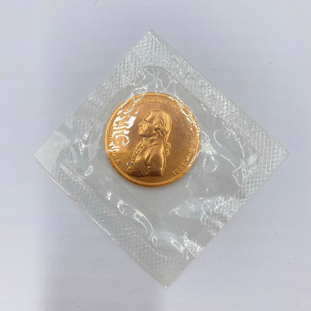 US Mint Bronze Medal Thomas Jefferson 1 5/16 Inch NEW